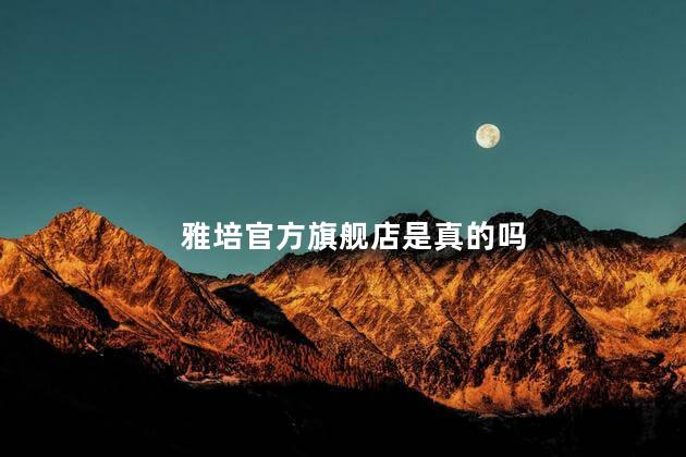 雅培官方旗舰店是真的吗