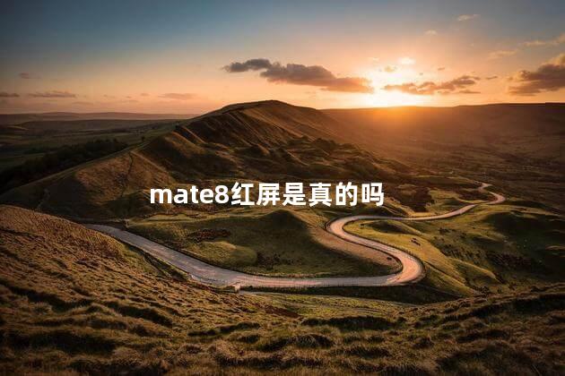 mate8红屏是真的吗